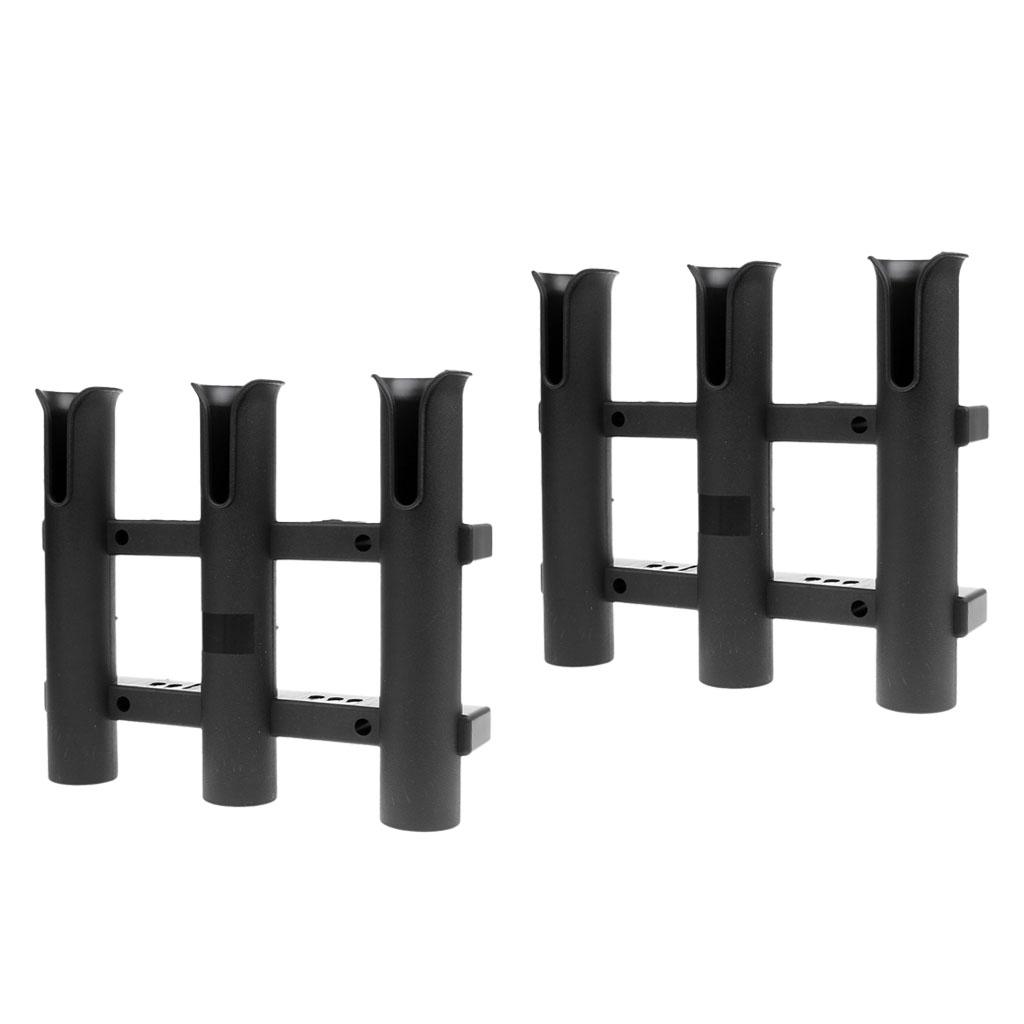 Fishing Equipment Us - Black PP Fishing Rod Holder Rack