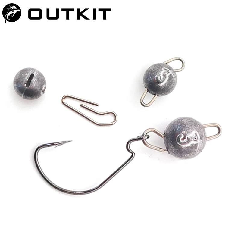 Fishing Equipment Lures - OUTKIT 10 Cái/lốc Dẫn Đầu Chì