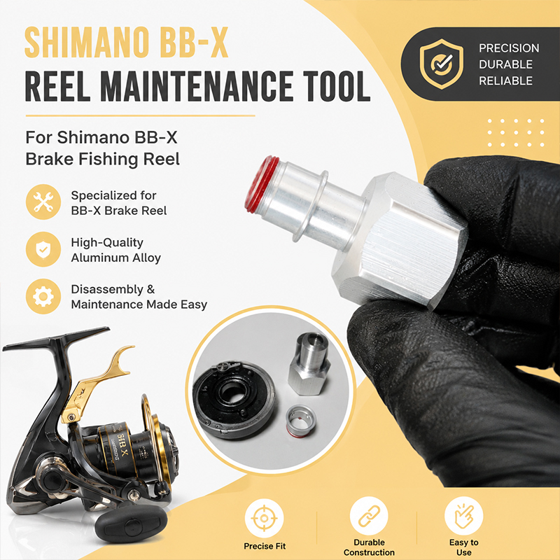 Fishing Equipment Tools - Integrated Aluminum Alloy Repair Disassembly Tool