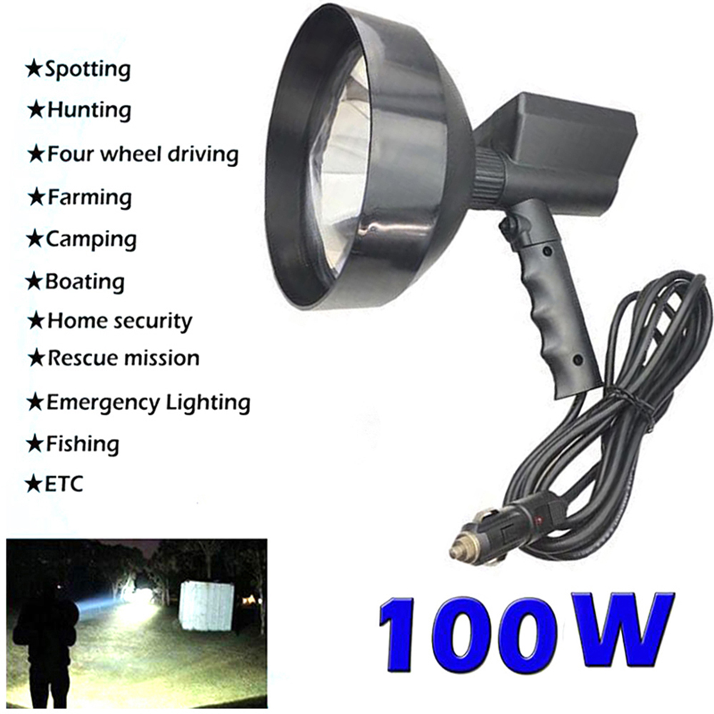 Baitcasting Reel - 35W Handheld Light Remote Hunting Searchlight