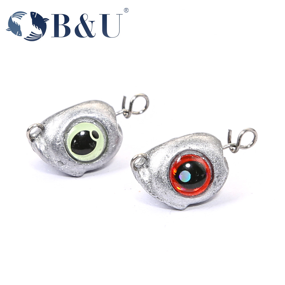 Fishing Equipment Lures - B&U Swing Jig Head Cheburashka Sinker