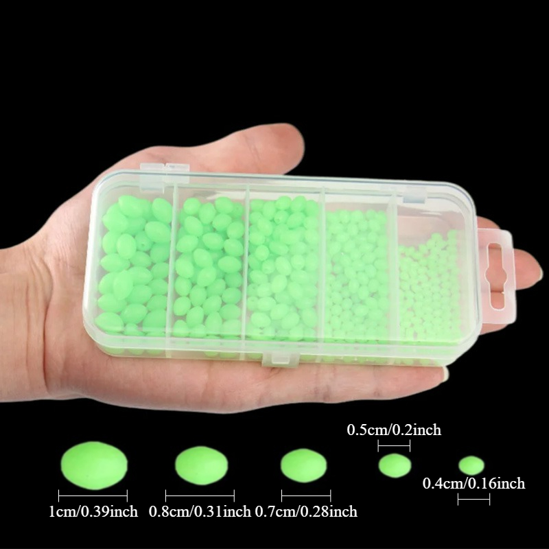 Ackibbik 375pcs/box Luminous F - đánh giá và giá Fishing Equipment Lures