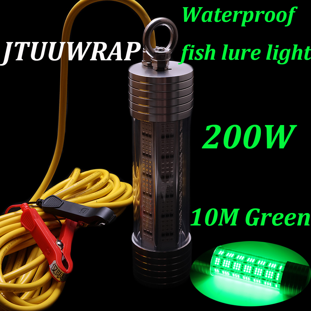 1 PC New 200W 12V Fishing Ligh - đánh giá và giá Fishing Equipment Lures