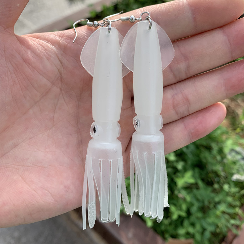 Noctilucence/Màu Sắc Ống Mực M - đánh giá và giá Fishing Equipment Lures