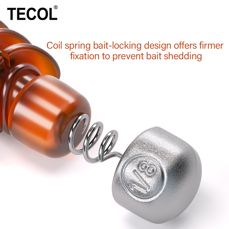TECOL 1G 1.75G 2.7G 3.5G Spira - đánh giá và giá Fishing Equipment Lures