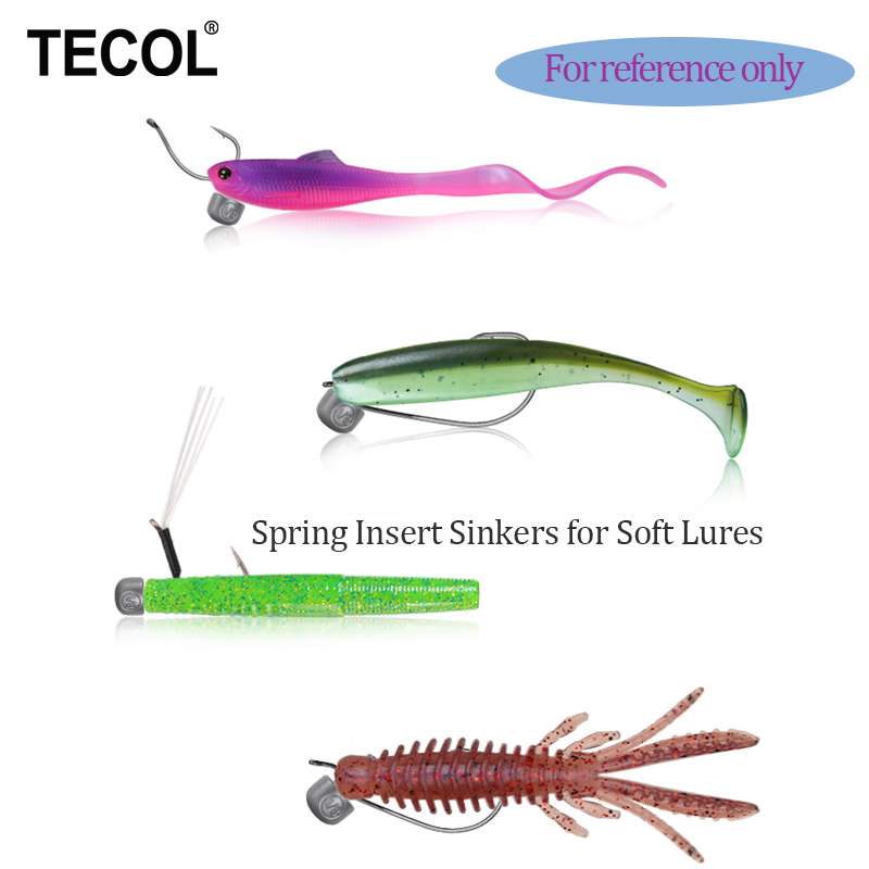 TECOL 1G 1.75G 2.7G 3.5G Spira - đánh giá và giá Fishing Equipment Lures