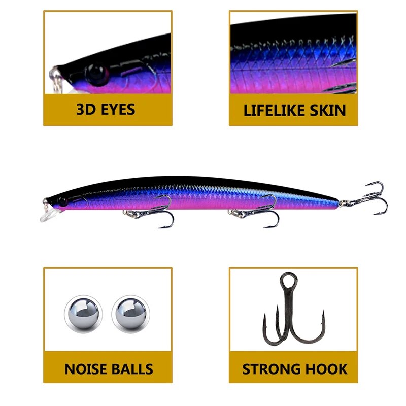 Minnow Fishing Lure Laser Hard - đánh giá và giá Fishing Equipment Lures