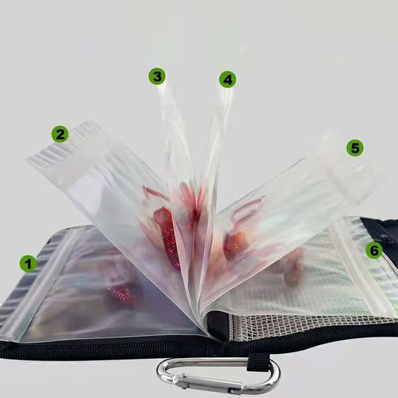 Fishing Soft Bait Storage Bag, - đánh giá và giá Fishing Equipment Lures