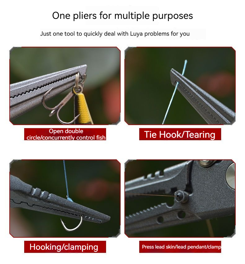 High-Precision Luya Pliers Mul - đánh giá và giá Fishing Equipment Line