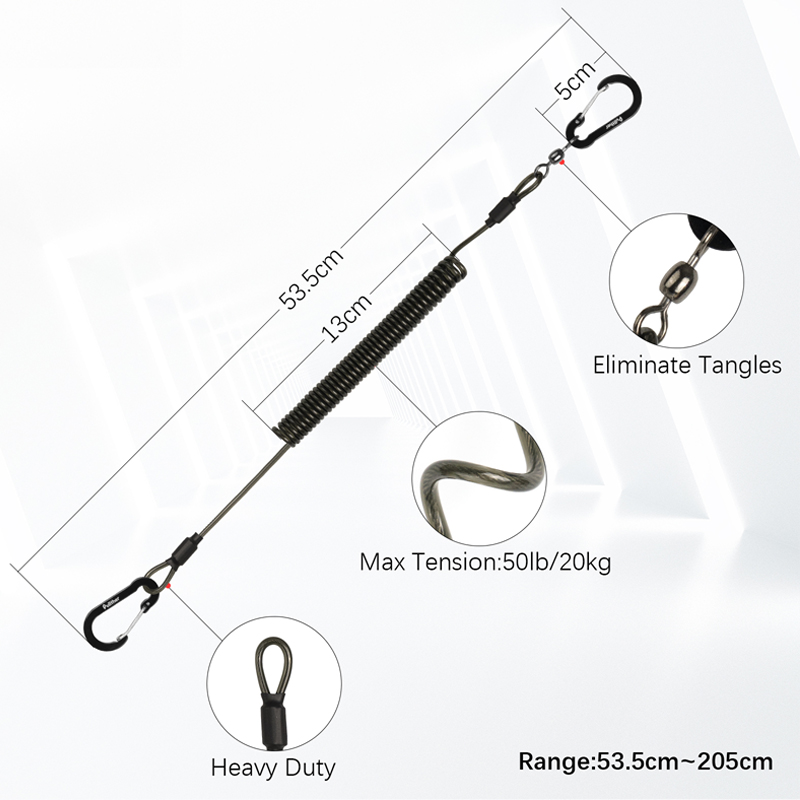 fishing tools Coiled Lanyards  - đánh giá và giá Fishing Equipment Tools