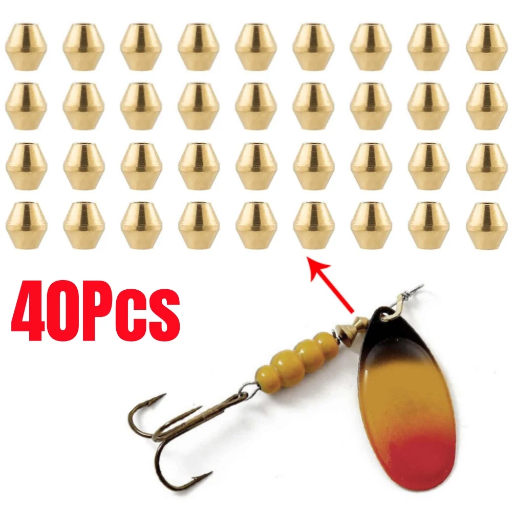 40pcs DIY Lure Brass Fishing B - đánh giá và giá Trout Fishing Lure