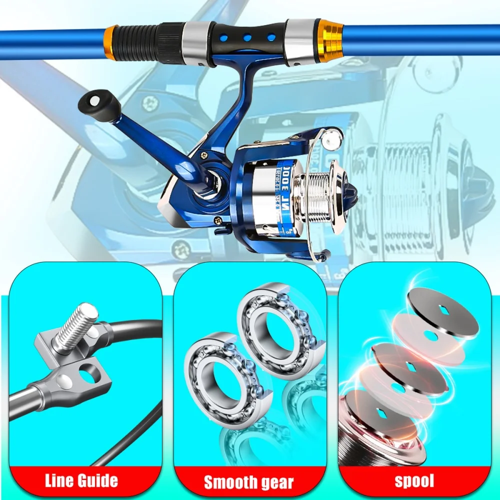 2.1-3.6M Telescopic Glass Fibe - đánh giá và giá Fishing Equipment Line