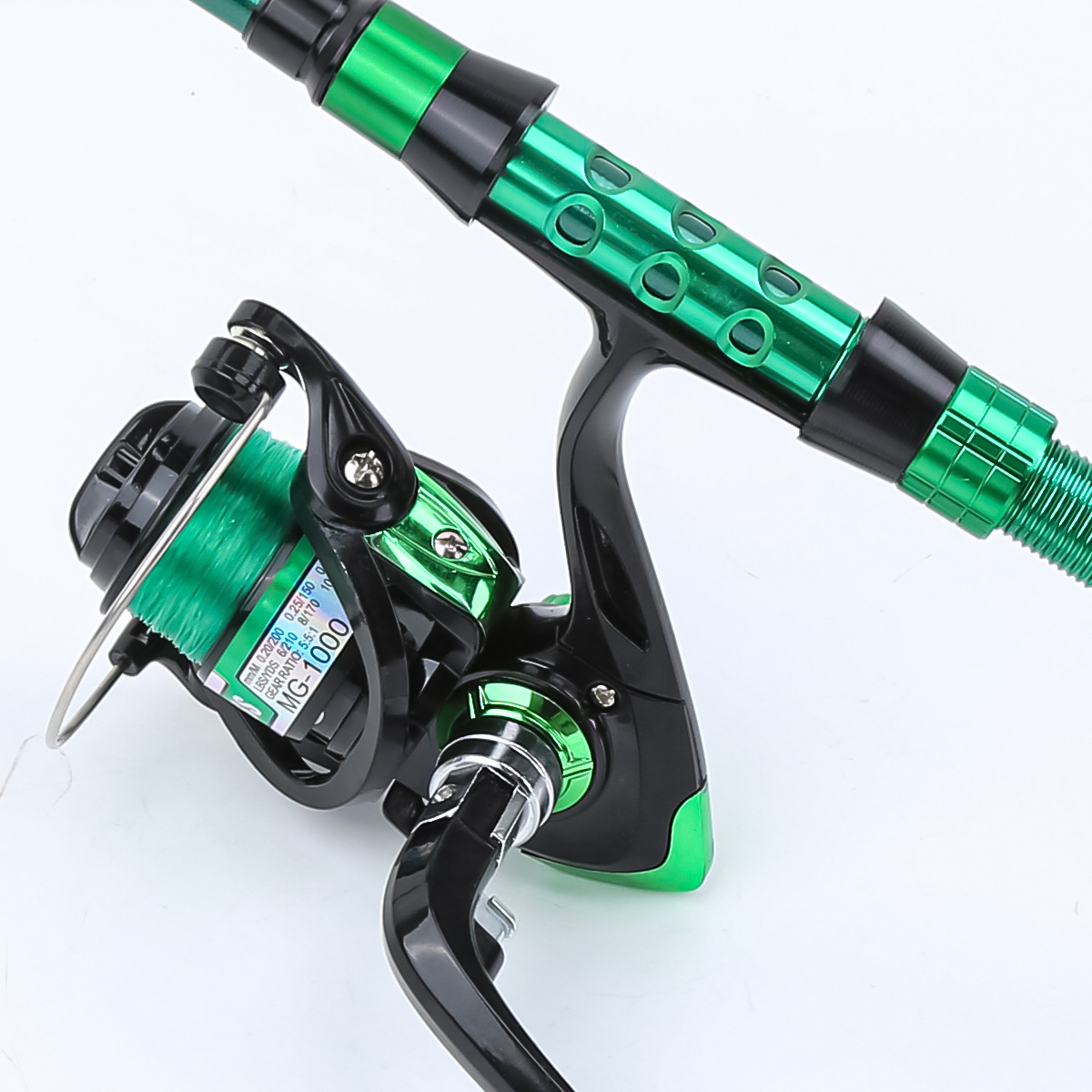 1.8 Meters Green Carbon Fiber  - đánh giá và giá Fishing Equipment Line