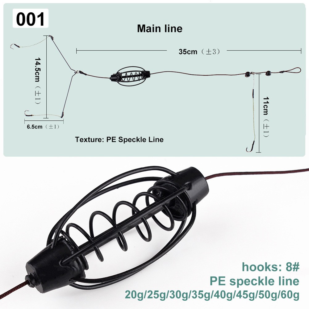 1PCS Carp Fishing Feeder Europ - đánh giá và giá Fishing Equipment Line